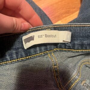 Levi's Blue Boot Cut Jeans